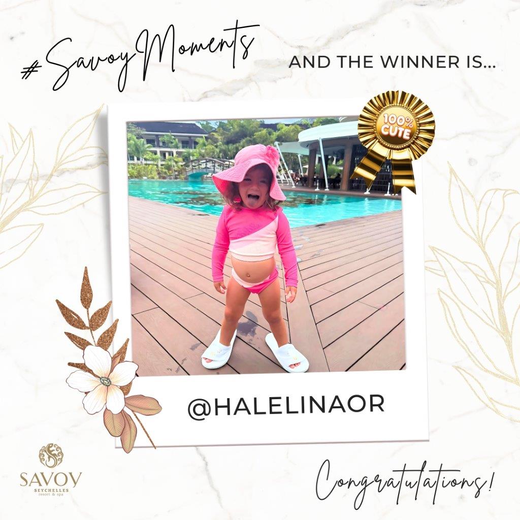 Celebrating Our First #SavoyMoments Winner Celebrating Our First #SavoyMoments Winner