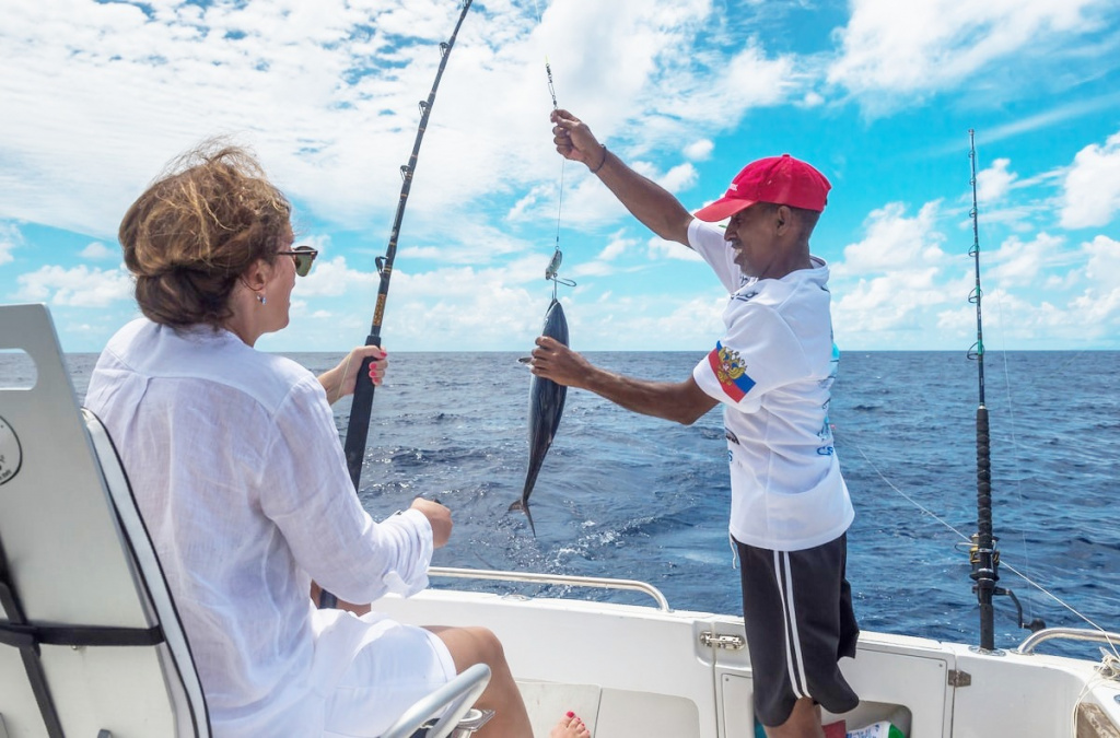 Fishing in Seychelles